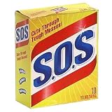 S.O.S Steel Wool Soap Pads 10 pads