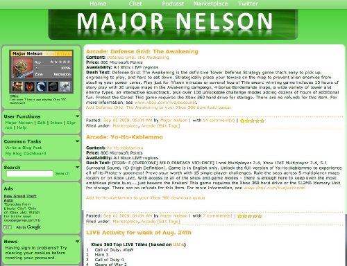 Xbox LIVE's Major Nelson