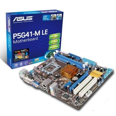 ASUS P5G41-M LE/CSM - LGA 775 - G41 - DDR2 - Corporate Stable Model - uATX Motherboard