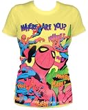 Juniors' Marvel Comics Spider-man Where Tunic T-shirt