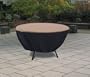 Classic Accessories 78202 Round Patio Table Cover - Tan and Black
