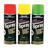 Keson SP16B 12-pack 16-oz Blue Ultra Mark Fluorescent Spray Marker with Inverted spray...