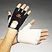 Impacto Anti-Impact Half Finger Glove - Hand: Pr - Size: S - Color: Black, White