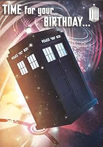 Amazon.com: Official Doctor Who Birthday Card With Recorded Message By ...