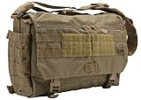 5.11 Tactical Rush Delivery Messenger Bag Sandstone Luggage Handle Attachment Water Resistant