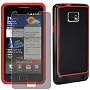 Bumper in Rot-Schwarz f�r Samsung S2 I9100 / I-910&hellip von Sellway