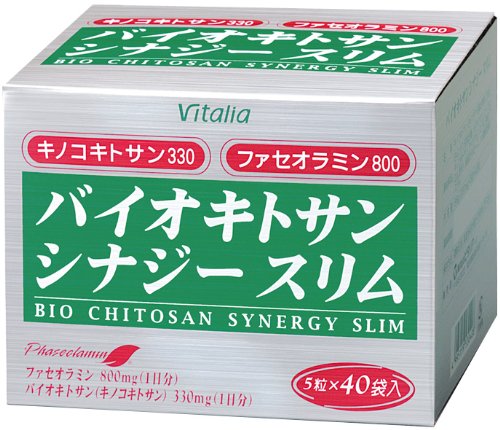 ビタリア製薬 バイオキトサンシナジースリム 40袋