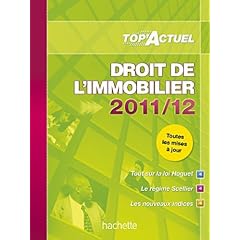 TOP'Actuel - Droit de l'immobilier 2011/2012