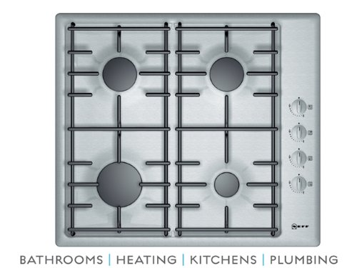 Neff 60cm Hob Four burners Stainless Steel Series 1 T2124N1EU