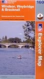 Windsor, Weybridge and Bracknell (Explorer Maps) (Explorer Maps)