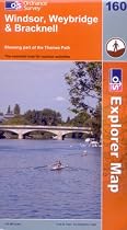 Windsor, Weybridge and Bracknell (Explorer Maps) (OS Explorer Map)