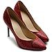 Ollio Women's Shoe D'Orsay Snakeskin Pointed Toe High Heel Multi Color Pump