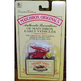 Matchbox Originals Authentic Recreations - No.9 The Fire Engine