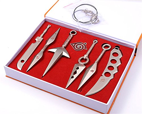 OliaDesign Naruto Ninja Keychain (7 Set)