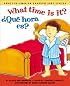 What time is it?/?Qué hora es? (English and Spanish Foundations Series) (Book #7) (Bilingual) (Board Book)