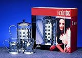 Rio 8 cup Gift Set with 2 Latte Glasses  from La Cafetiere