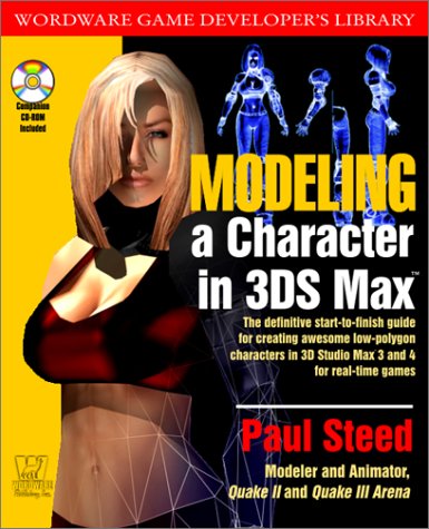 Cover image : Modeling a Character in 3Ds Max (One-Off)
