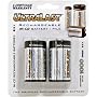 AGAIN AND AGAIN ULN2C Rechargeable C Cell NiCd Batteries