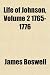 Life of Johnson, Volume 2 1765-1776 Life of Johnson, Volume 2 1765-1776