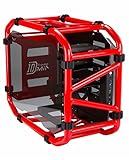 IN WIN PCケースD-Frame mini Red Mini-ITX IW-CA03MINI/R