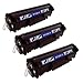 Generic Remanufactured Toner Cartridge Replacement for HP Q2612A ( Black , 3-Pack )