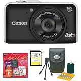 PowerShot SX230 w/DC-115R Start Kit, 4GB SD Card, Arts & Craft Software