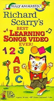 Richard Scarry's Best Learning Songs Video Ever! [VHS]