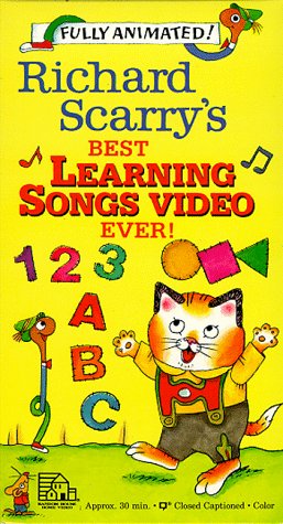 Richard Scarry's Best Learning Songs Video Ever!