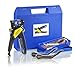 Jokari QUADRO PLUS Set (Part 62000) Ratcheting Multi-Function Tool for Cutting, Stripping, Twisting & Crimping Wire