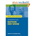 K�nigs Erl�uterungen: Textanalyse und Interpretation zu Lessing. Nathan der Weise. Alle erforderlichen Infos f�r Abitur, Matura, Klausur und Referat plus Musteraufgaben mit L�sungen