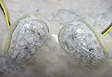 Flush Mount LED Turn Signals - Clear - Yamaha YZF 98-01 R1, 99-02 R6, 97-04 FZ1