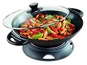 Rival WS60T 6-Liter Electric Wok with Bonus Recipe Book