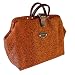 ArtisanStreet's Gold Chenille Carpet Bag with Detachable Shoulder Strap, Leather Handles & Fastener. Made to Order Bag Features Black & Gold Dots on a Rich Chenille Background. Use as an Overnight Bag or Even as a Briefcase.
