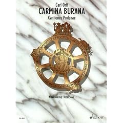 Carmina Burana: Cantiones profanae. Soli (STBar), gemischter Chor (SATB), Kinderchor und Orchester.: Cantiones profanae - Klavierauszug