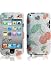iPod Touch 4G Full Diamond Graphic Case - Snowing Cherry