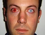 Red Out/zombie Halloween Theatrical Lenses/non Prescription
