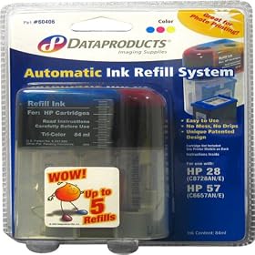 Automatic Refill System for HP Color Ink Cartridges