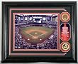Chase Field Authenticated Infield Dirt Photomint with Gold Coin - Plaque - Arizona Diamondbacks MLB