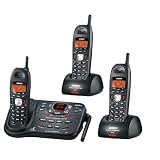 Uniden 2.4GHz Expandable 3-Handset Digital FHSS Telephone with Answering System