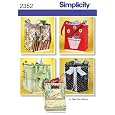 Simplicity Sewing Pattern 2352 Shopping Bags, One Size