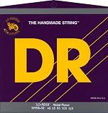 DR Strings Nickel Lo-Rider - Nickel Plated Hex Core 6 String Bass 30-125
