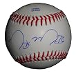 Mikie Mahtook Autographed ROLB Baseball, Tampa Bay Rays, Proof Photo