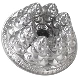 Holiday Tree Cake Tin - Platinum Series - by Nordic Ware - for Bundt and other cakes, jelly, savoury
