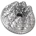 Holiday Tree Cake Tin - Platinum Series - by Nordic Ware - for Bundt and other cakes, jelly, savoury