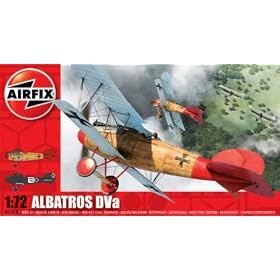 Airfix A01078 1:72 Scale Albatross D.V.a Military Aircraft Classic Kit Series 1 from Toy RC Airplanes