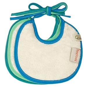Organic Terry Dribble Bib by Imse Vimse 3 Pack - Ocean