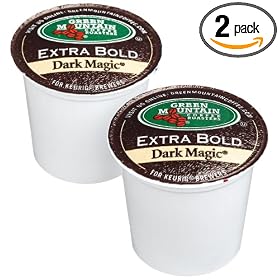Green Mountain Coffee Dark Magic (Extra Bold) for Keurig Brewers, 24-Count K-Cups (Pack of 2)
