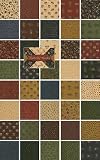 5 BUTTERFLY GARDEN Moda Charm Pack Fabric Squares