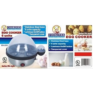 Egg Cooker 6 Units (case of 12)