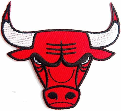 Chicago Bulls Usa Basketball Club NBA Sports Embroidered Sew Iron on Patch. For Collection with Free Shipping By Botan
